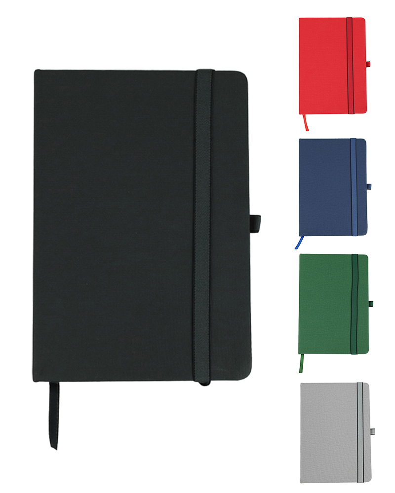 ZURI - A5 PU Fabric Custom Notebook with Calendar